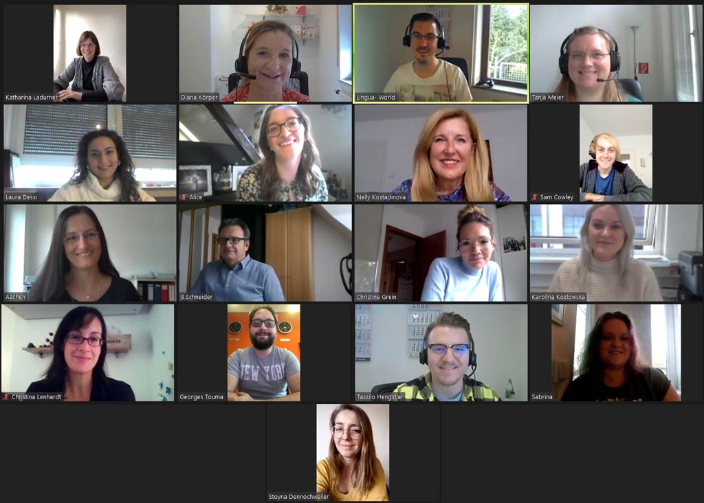 23 Jahre Lingua-World - Virtuelles Meeting
