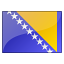 Bosnien und Herzegowina (Flagge)